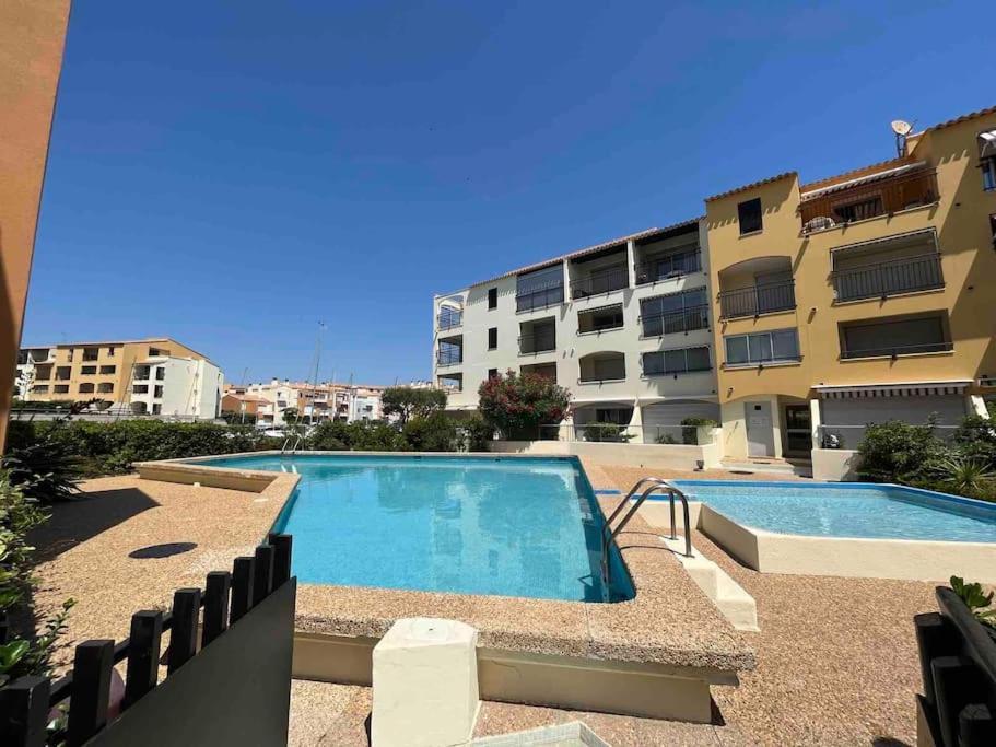 Cap'Nomad Studio Cote Mer - Balcon - Piscine - Parking Agde Esterno foto